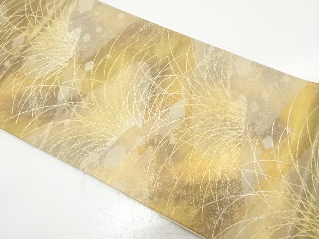 JAPANESE FUKURO OBI / WOVEN SCATTERED FOIL